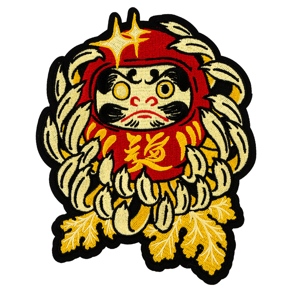 Kitsune Daruma - Daruma Doll - Sticker