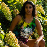 Gas Mask Tie Dye Tank - Brutal Bohemian