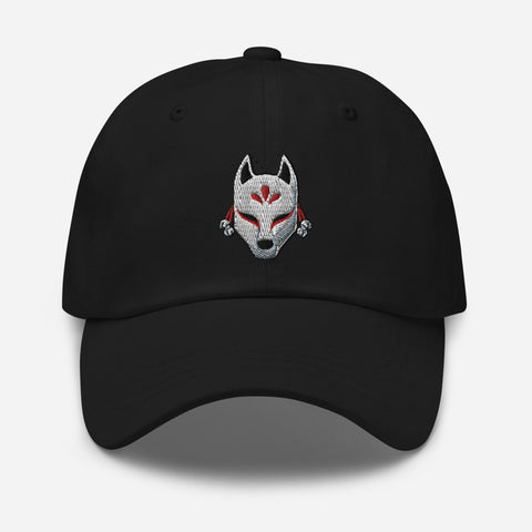Kitsune Mask Dad Hat - Brutal Bohemian