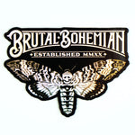 Holographic Death Head Moth Sticker - Brutal Bohemian