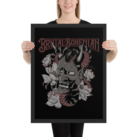 Framed Print - Brutal Bohemian